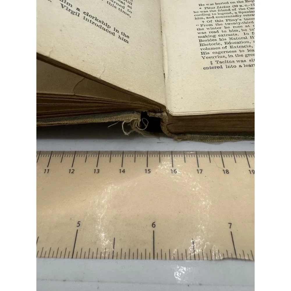 Barnes Historical Series - Brief History Of Rome 1885 Antique With Maps HC
